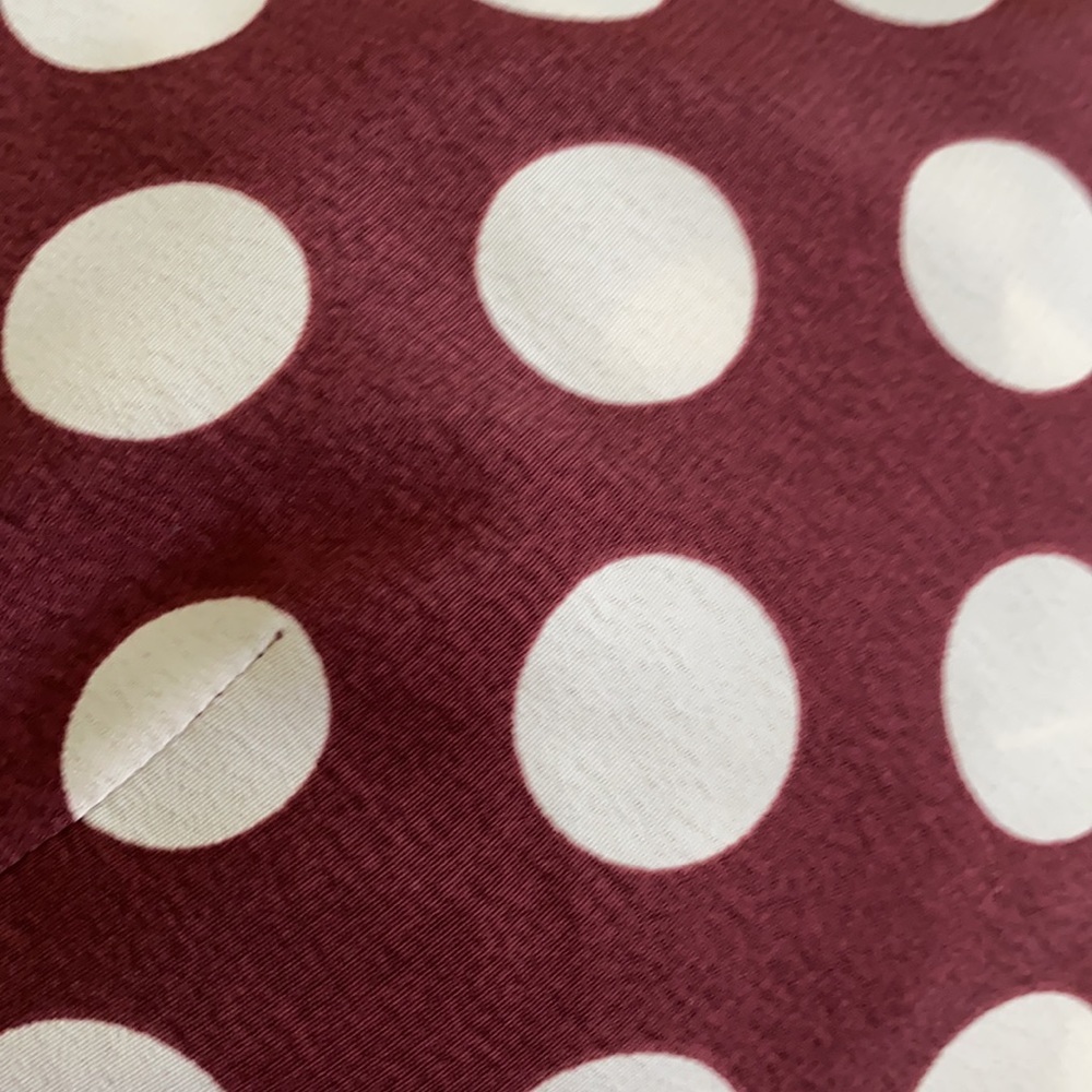 White polkadot romper with open tie back - Picture 15 of 16